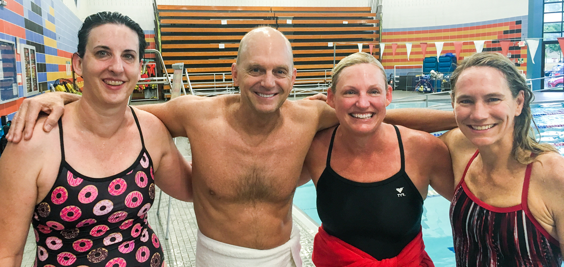 Rowdy Gaines visits L4